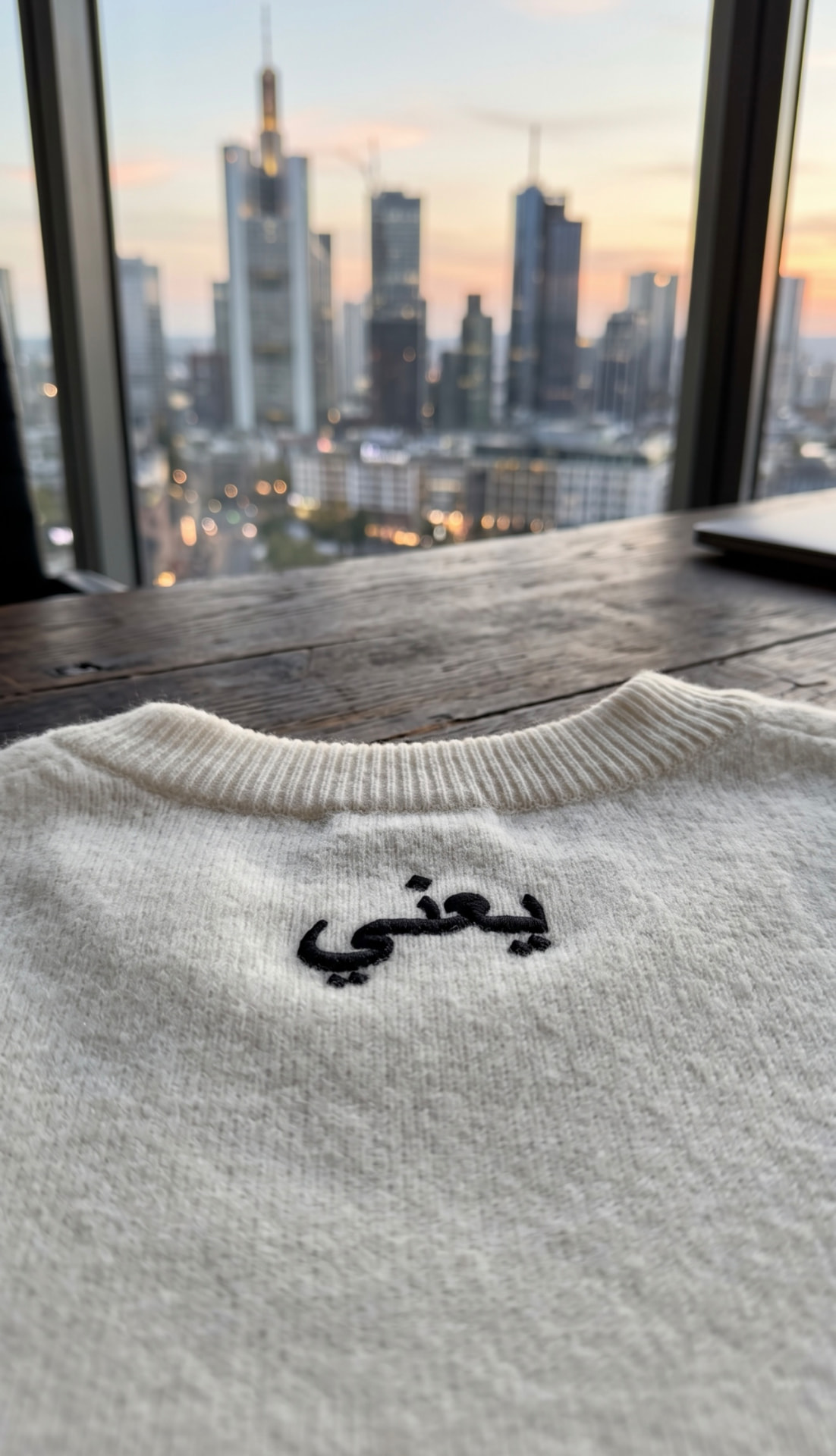 Crewneck — Cream — yane cashmere